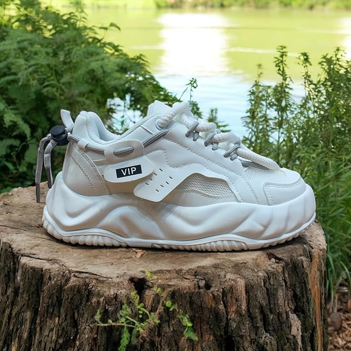 COMMANDER RULING FEETS Lace Up Sneaker Shoes for Men| Trendy & Stylish Shoes for Him