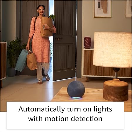 Amazon Echo Dot (5th Gen) | Smart speaker with Bigger sound, Motion Detection, Temperature Sensor, Alexa and Bluetooth