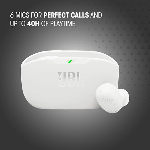 JBL Wave Buds 2 Ear Buds Wireless BluetoothV5.3, Active Noise Cancellation EarBuds,Multi Connect, App for Customized Extra Bass Eq, Relax Mode,Speed Charge, 40H Playback, Fast Pair, 4 Mics,IP54