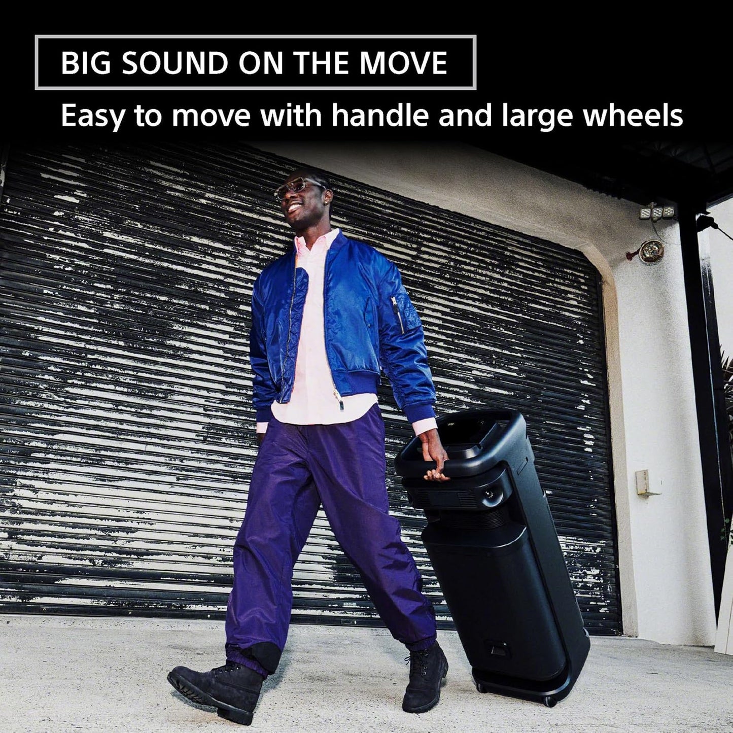 SONY New Launch ULT Tower 10 Party Speaker with ULT Button(2 Modes) for Massive Bass and Powerful Sound, 360 Sound & Party Lights, Wireless Mic for Karaoke, Bluetooth, Touch Panel, TV Sound Booster