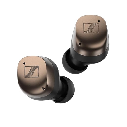 Sennheiser MOMENTUM True Wireless 4 Earbuds, BTv5.4 with Auracast, TrueResponse Drivers, Adaptive ANC, Anti‑Wind + Transparency Modes, 30 Hrs Battery, Qi Fast Charge, 6‑Mics, 2Y Warranty