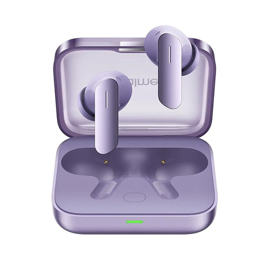 realme Earbuds Air 7 True Wireless,12.4mm Dynamic Bass Drivers,52Hrs Playtime,52dB Hybrid ANC,6 Mic ENC,45ms Low Latency,360° Spatial Audio,Hi-Res LHDC,IP55 Dust & Water Resistant,BT v5.4