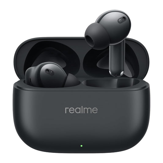 realme Buds T310 True Wireless in-Ear Earbuds with 46dB Hybrid ANC, 360° Spatial Audio, 12.4mm Dynamic Bass Driver, Upto 40Hrs Battery and Fast Charging
