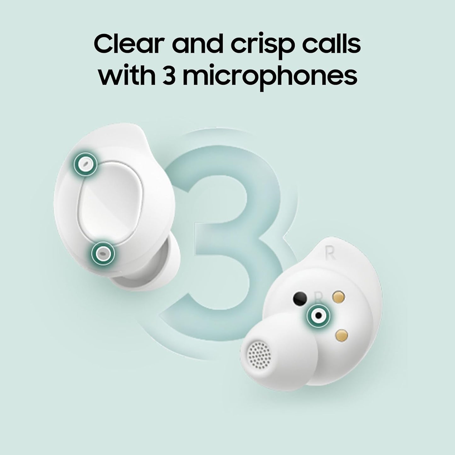 Samsung Galaxy Buds FE | Powerful Active Noise Cancellation | Enriched Bass Sound | Ergonomic Design | 30-Hour Battery Life
