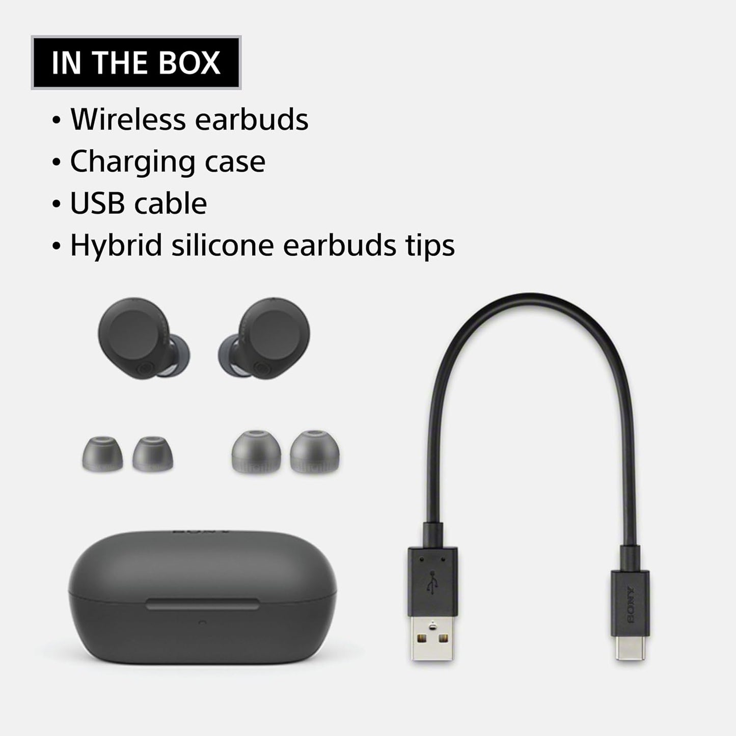 Sony WF-C710N | Dual Noise Cancellation Wireless Bluetooth in Ear Earbuds | AI Call Quality | 40Hrs Battery W/O ANC | 30Hrs Battery with ANC