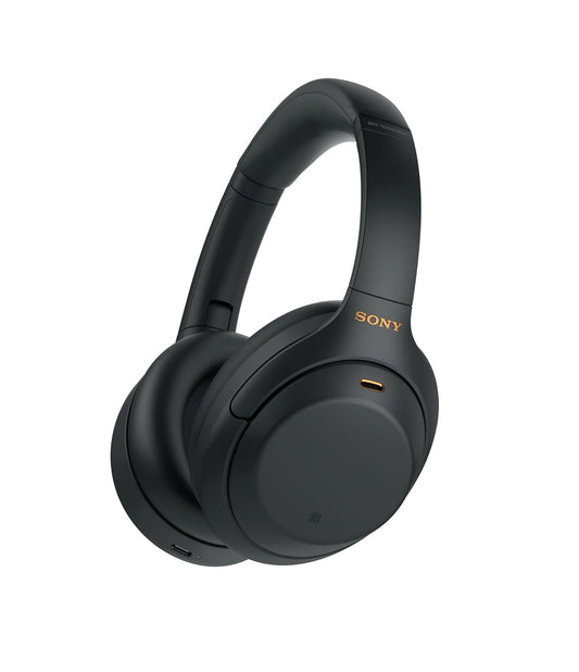 Sony WH-1000XM4 Industry Leading Wireless Noise Cancellation Bluetooth Over Ear Headphones with Mic for Phone Calls, 30 Hours Battery Life, Quick Charge, AUX, Touch Control and Voice Control