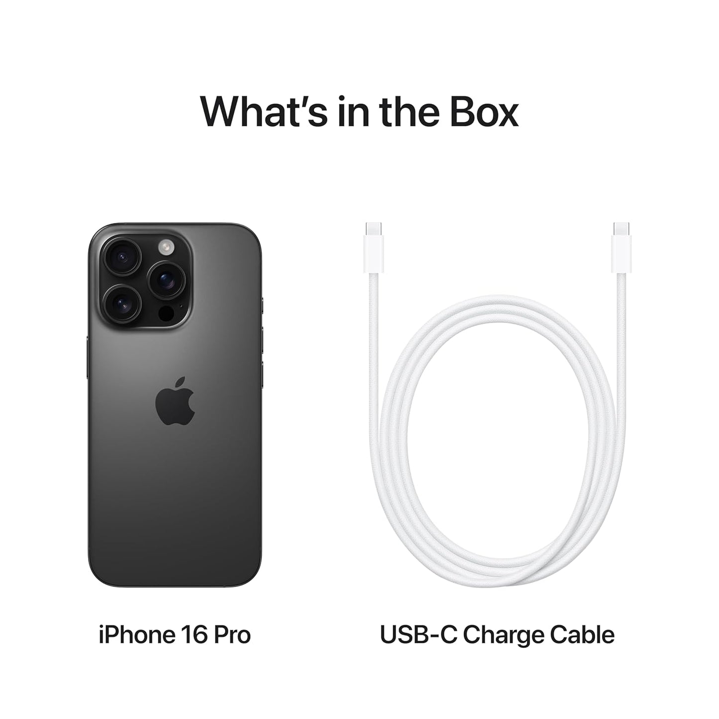 iPhone 16 Pro 256 GB: 5G Mobile Phone with Camera Control, 4K 120 fps Dolby Vision and a Huge Leap in Battery Life. Works with AirPods; Black Titanium