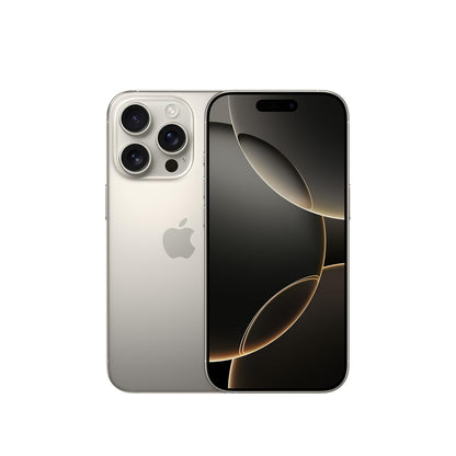 iPhone 16 Pro 256 GB: 5G Mobile Phone with Camera Control, 4K 120 fps Dolby Vision and a Huge Leap in Battery Life. Works with AirPods; Black Titanium