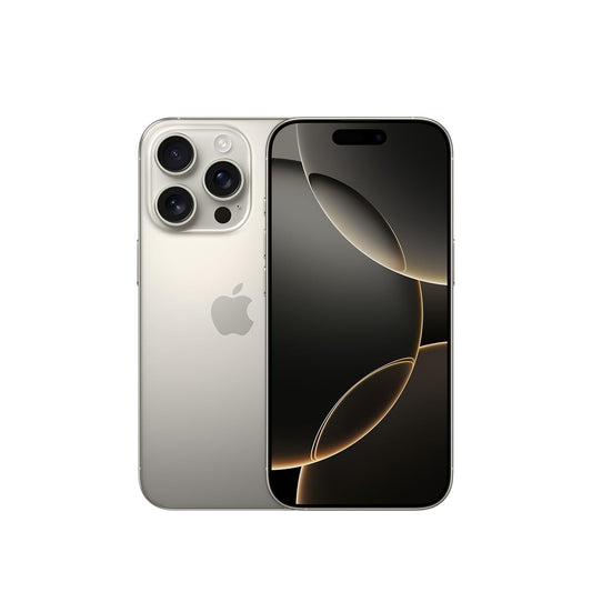 iPhone 16 Pro 256 GB: 5G Mobile Phone with Camera Control, 4K 120 fps Dolby Vision and a Huge Leap in Battery Life. Works with AirPods; Black Titanium