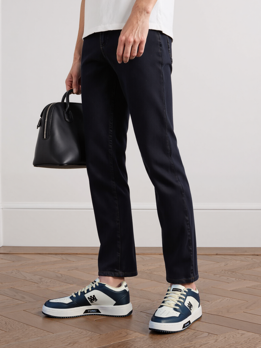 H&R Sneaker Shoes for Men Black & Cream | Trendy & Stylish Shoes for Him