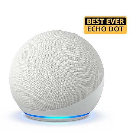Amazon Echo Dot (5th Gen) | Smart speaker with Bigger sound, Motion Detection, Temperature Sensor, Alexa and Bluetooth