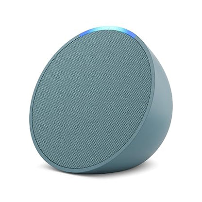 Amazon Echo Pop| Smart speaker with Alexa and Bluetooth| Loud sound, balanced bass, crisp vocals