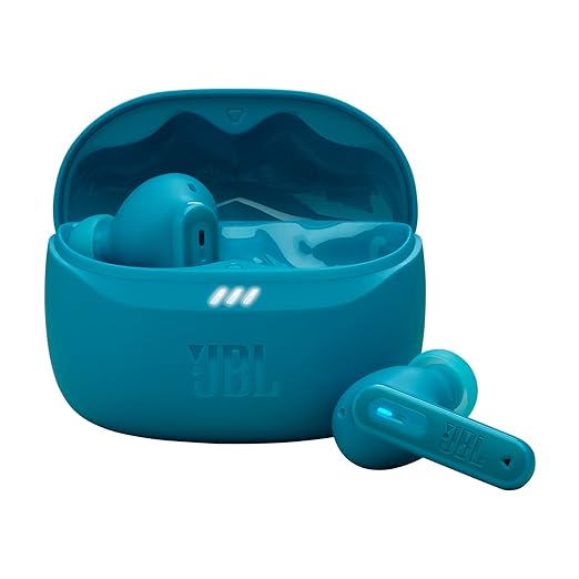 JBL New Launch Tune Beam 2 TWS, ANC Earbuds, 48Hr Playtime,Dual Connect, Ambient Aware, Relax Mode, Customized EQ with Headphones App, 6 Mics for Clear Calls, Spatial Sound, Personi-Fi 3.0
