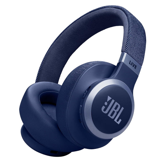JBL Live 770NC True Adaptive Noise Cancellation Headphones Wireless Over Ear, Spatial Sound, 65Hrs Playtime, Speed Charge, Multipoint Connect and Personi-Fi 2.0, BT 5.3, Google Fast Pair, Alexa
