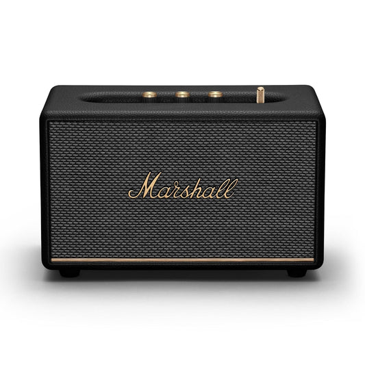 Marshall Acton III Wired Connectivity Stereo Home Speakers with Bluetooth 5.2 & RCA or 3.5mm Input – Black