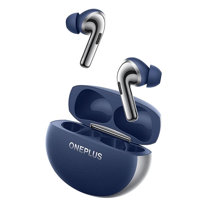 OnePlus Buds Pro 3 Bluetooth TWS in-Earbuds Dual Drivers, Dual Dacs, Dynaudio Eqs, AI-Powered Translator, Up to 50Db Adaptive Noise Cancellation, Up to 43Hrs Battery
