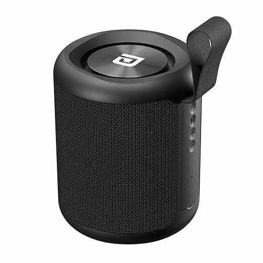 Portronics SoundDrum P 20W Portable Bluetooth Speaker with 6-7 hrs Playback Time, Handsfree Calling, USB Slot, Aux-in Port, Type C Charging (Blue)