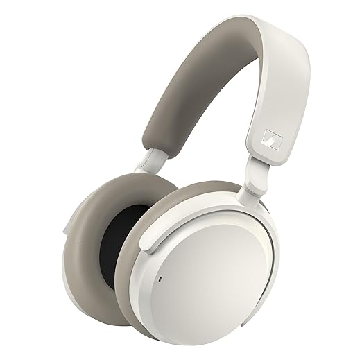 Sennheiser Accentum Wireless Bluetooth Over Ear Headphones with Mic -Designed in Germany Audio,50Hr Battery,10 Min Quick Charge = 5Hr Playback,Hybrid ANC