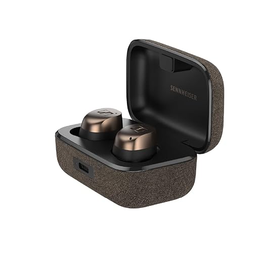 Sennheiser MOMENTUM True Wireless 4 Earbuds, BTv5.4 with Auracast, TrueResponse Drivers, Adaptive ANC, Anti‑Wind + Transparency Modes, 30 Hrs Battery, Qi Fast Charge, 6‑Mics, 2Y Warranty