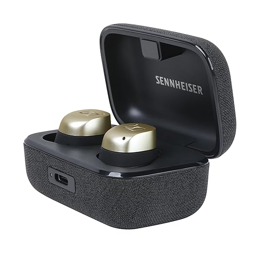 Sennheiser MOMENTUM True Wireless 4 Earbuds, BTv5.4 with Auracast, TrueResponse Drivers, Adaptive ANC, Anti‑Wind + Transparency Modes, 30 Hrs Battery, Qi Fast Charge, 6‑Mics, 2Y Warranty