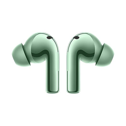 OnePlus Buds 3 Truly Wireless Bluetooth Earbuds with Upto 49Db Smart ANC,Hi-Res Sound Quality,in Ear,Sliding Volume Control,10Mins for 7Hours Fast Charging with Upto 44Hrs Playback (Green)