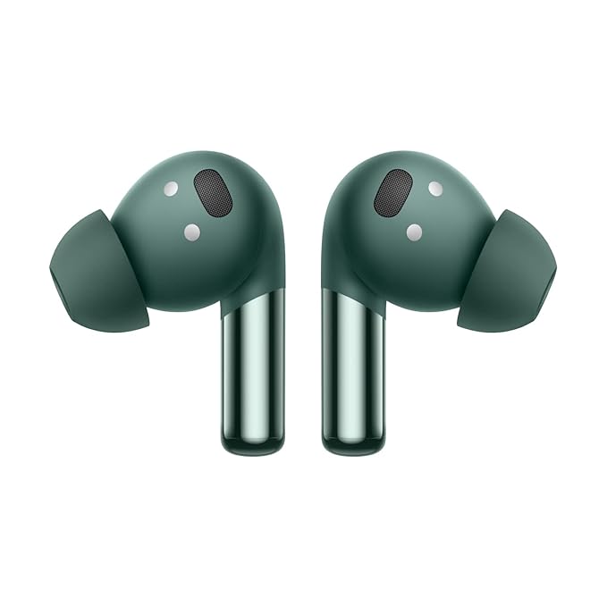 OnePlus Buds Pro 2 Bluetooth TWS in Ear Earbuds, Spatial Audio Dynamic Head Tracking,co-Created with Dynaudio,Upto 48dB Adaptive Noise Cancellation,Upto 40Hrs Battery[Green]