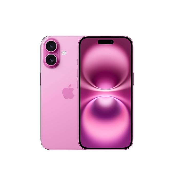 iPhone 16 128 GB: 5G Mobile Phone with Camera Control, A18 Chip and a Big Boost in Battery Life. Works with AirPods