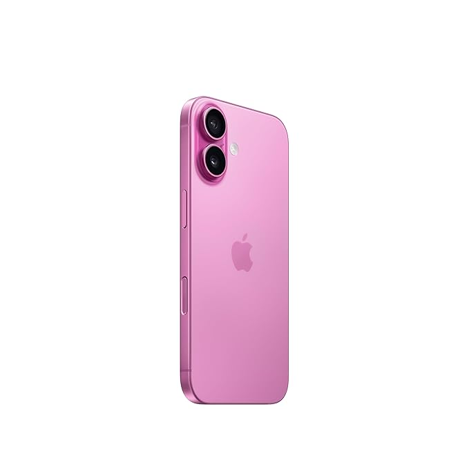 iPhone 16 128 GB: 5G Mobile Phone with Camera Control, A18 Chip and a Big Boost in Battery Life. Works with AirPods