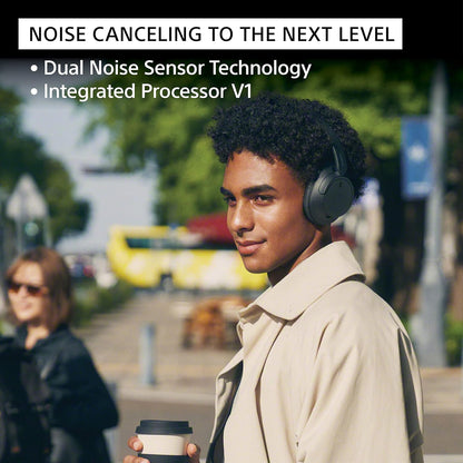Sony WH-CH720N Active Noise Cancellation Wireless Bluetooth Over Ear Headphones with Mic, Adaptive Sound Control, Quick Charge, Up to 35Hrs Battery