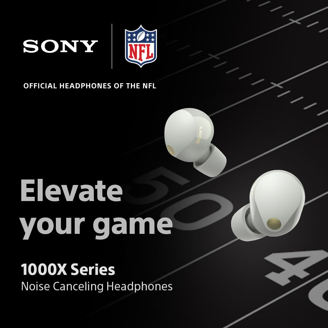Sony WF-1000XM5 Active Noise Cancelling Wireless Bluetooth in Ear Earbuds with Mic, Up to 36 Hours Battery Life
