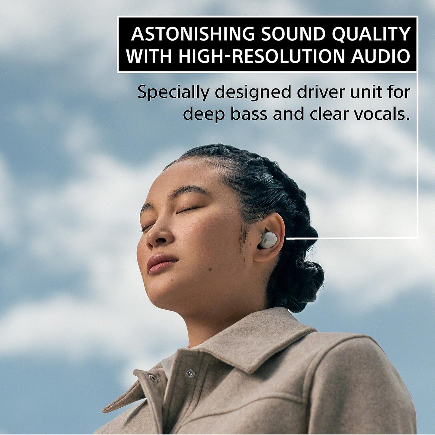 Sony WF-1000XM5 Active Noise Cancelling Wireless Bluetooth in Ear Earbuds with Mic, Up to 36 Hours Battery Life