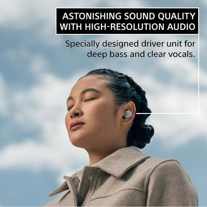 Sony WF-1000XM5 Active Noise Cancelling Wireless Bluetooth in Ear Earbuds with Mic, Up to 36 Hours Battery Life