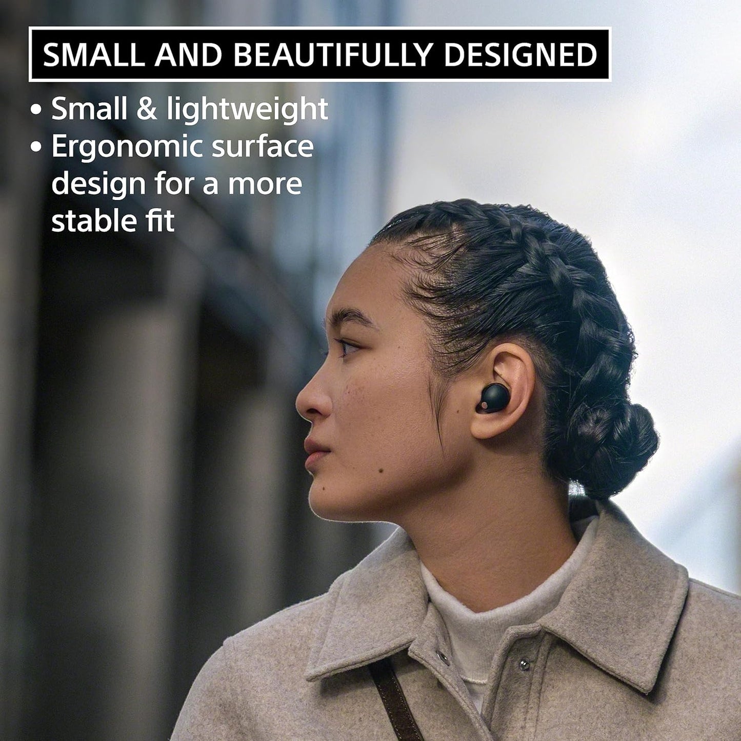 Sony WF-1000XM5 Active Noise Cancelling Wireless Bluetooth in Ear Earbuds with Mic, Up to 36 Hours Battery Life