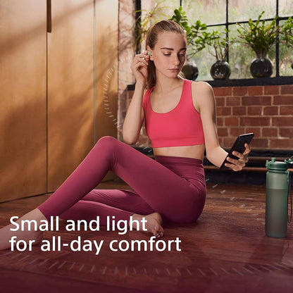 Sony LinkBuds S WF-LS900N Noise Cancellation Bluetooth Earbuds, TWS, Hi-Res Audio, Up to 23Hrs Battery