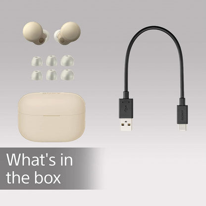 Sony LinkBuds S WF-LS900N Noise Cancellation Bluetooth Earbuds, TWS, Hi-Res Audio, Up to 23Hrs Battery
