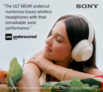 Sony ULT Wear WH-ULT900N Noise Cancellation Wireless Bluetooth Over Ear Headphones with Massive Bass, Up to 50Hrs Battery